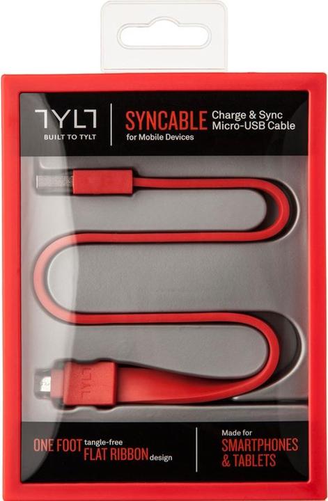 Produktbild Tylt Syncable microUSB (0.30 m, USB 2.0)