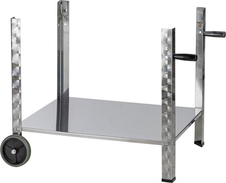 Produktbild Dema Edelstahl Untergestell Gestell fahrbar mobil für Gasbräter Gasgrill Grill 17545