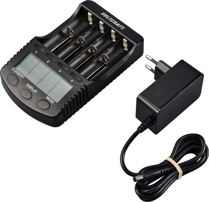 Produktbild Voltcraft Rundzellen-Ladegerät CC-2 (1 Stk., AA, AAA, Ladegerät inkl. Akku)