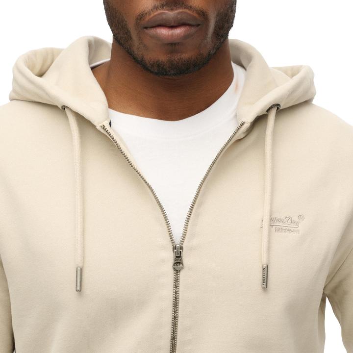 Actual product image Superdry Sweatjacke Casual Figurbetont Essential Logo Zip Hoodie (L)