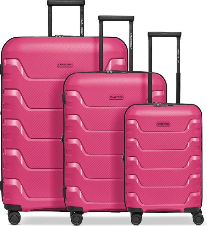 Produktbild Smartbox Edition 01 4 Rollen Kofferset 3-teilig mit Dehnfalte (233 l, XL (ab 115l))