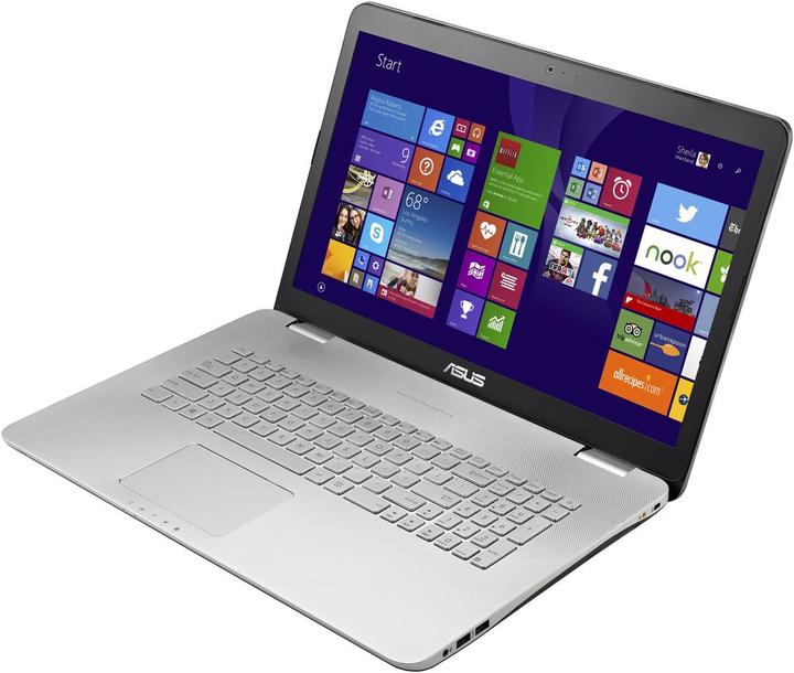 Produktbild ASUS N751jx-T7058h (17.30", Intel Core i7-4720HQ, 16 GB, 256 GB, CH)