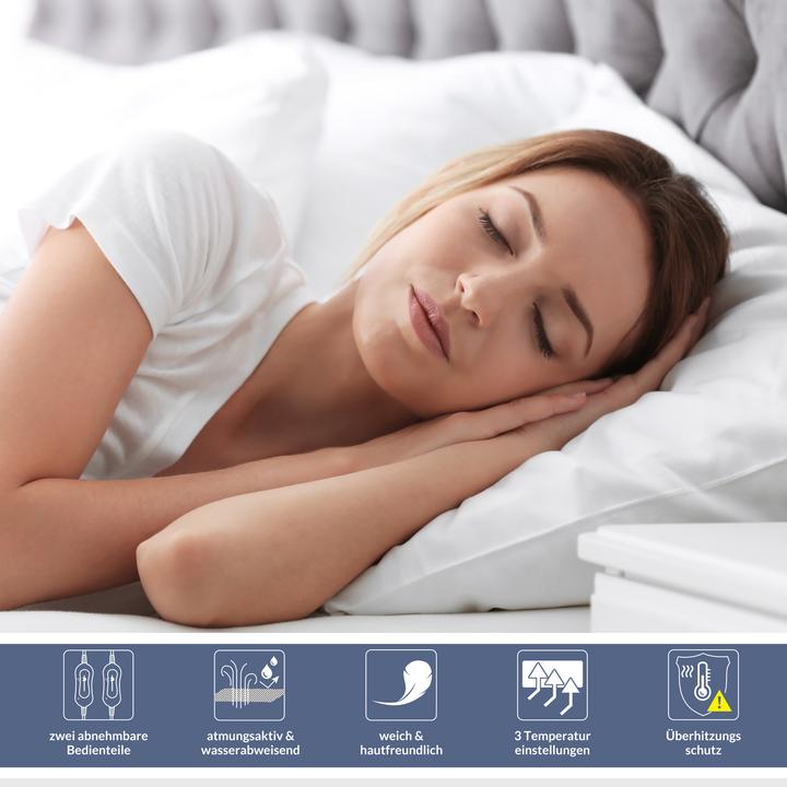Image du produit Monzana Surmatelas chauffant (160 x 140 cm)