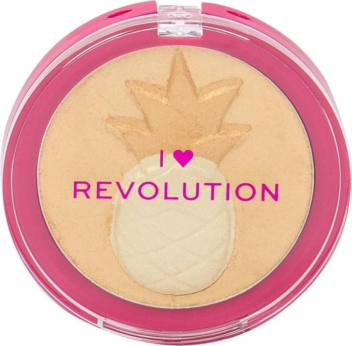 Actual product image Makeup Revolution I Heart Revolution Fruity Highlighter (Pineapple, Highlighter)