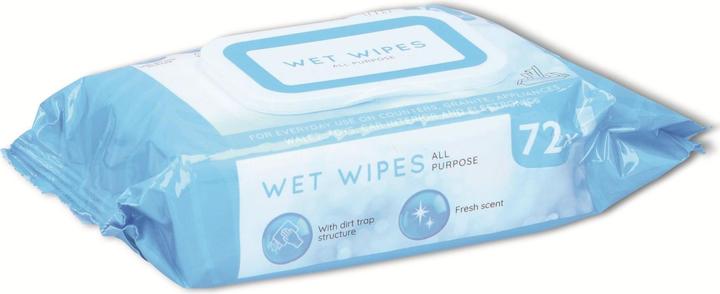 Champ All-purpose wet wipes (72 Piece)