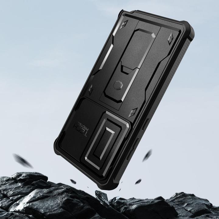 Produktbild Tech-Protect Kevlar Cam+ Case for Samsung Galaxy S25 Ultra - Black (Samsung Galaxy S25 Ultra)