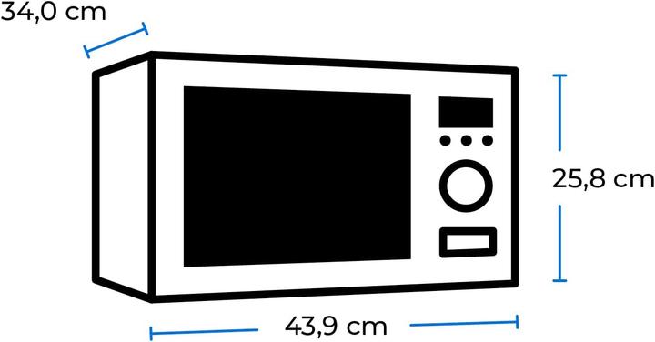 Produktbild Exquisit MW802 (20 l)