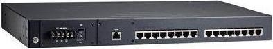Actual product image Moxa NPORT 5630-8 - 8-port RS-422485 rackmount device server with RJ45 connections and 100 to 240 VAC