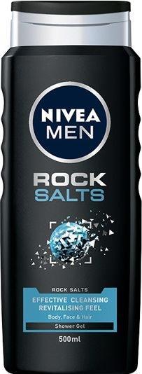 Actual product image NIVEA Men Rock Salts For Face. Body I (500 ml)