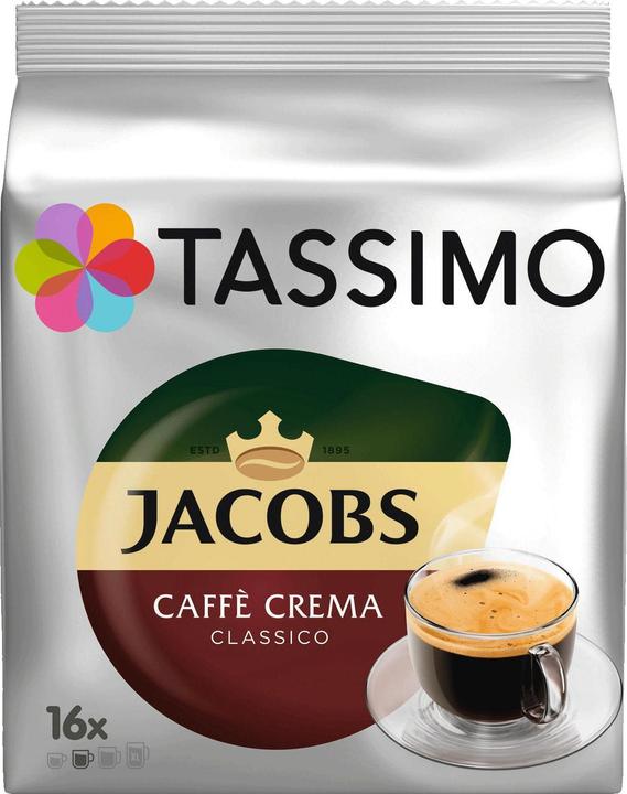 Image du produit Jacobs Caffe Crema Classico 16 capsules T-Disk (16 x Port.)