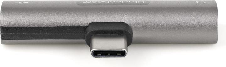 Produktbild StarTech USB-C Audio- & Ladeadapter - USB-C Audio Adapter mit -TRRS-Kopfhörer-/Headset-Buchse und USB-Typ-C (USB, 3.5mm Klinke)