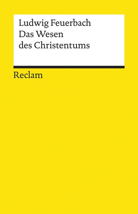 Produktbild Das Wesen des Christentums (Deutsch, Ludwig Feuerbach, 1986)