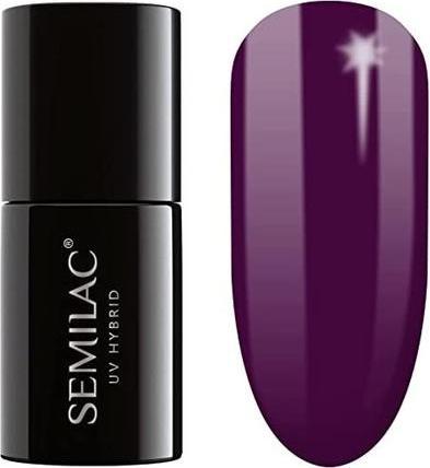 Image du produit Semilac 015 Prune 7ml (015 Prune, Vernis semi-permanent)