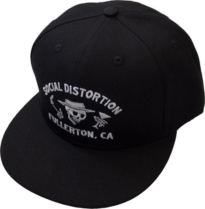 Produktbild Social Distortion Fullerton Skelly Snapback Mütze (One Size)