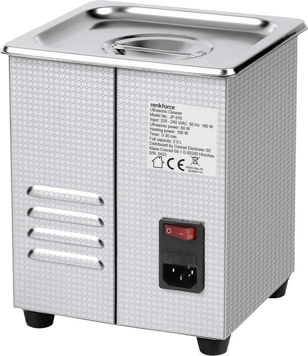 Produktbild Renkforce Ultraschallreiniger (40 kHz, 2000 ml)
