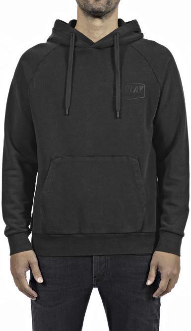 Replay CLASSIC Hoodie schwarz XXL (XXL)