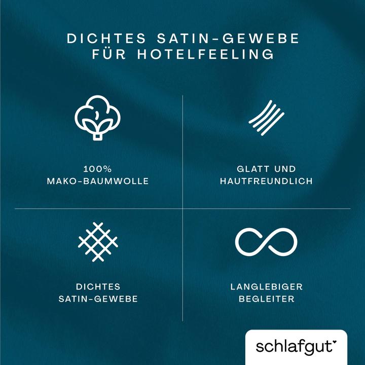 Produktbild schlafgut Woven Satin (Duvetbezug, 40 x 80 cm)