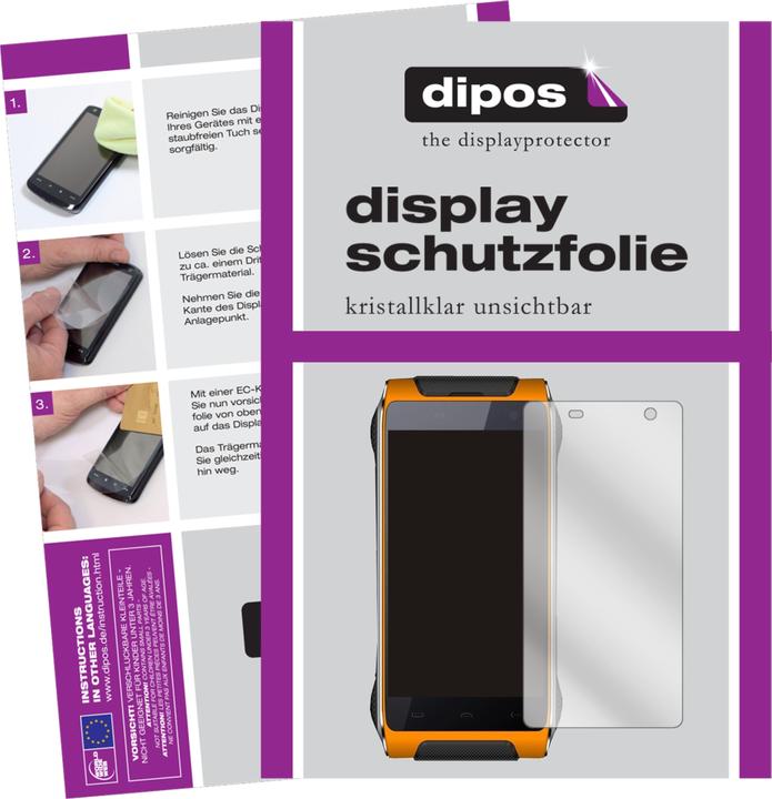 Image du produit Dipos Film de Protection d’écran Crystalclear (6 pièce(s), Homtom HT20 Pro)
