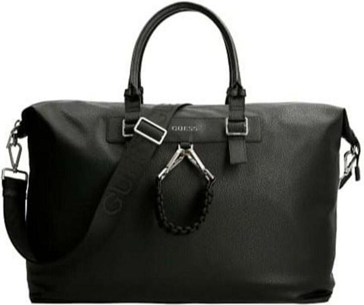 Immagine prodotto Guess Raffie, Synthetic Leather, Textile Bag, Black, P1338, For Women