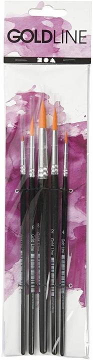 Creativ Company Nylonhaarpinsel Universal 5 Stück (7 mm)