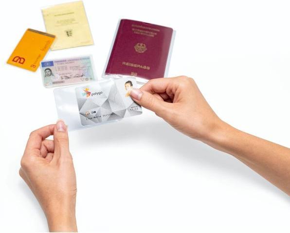 Actual product image HERMA ID card holders (8 x 11.5 cm, 1 x)