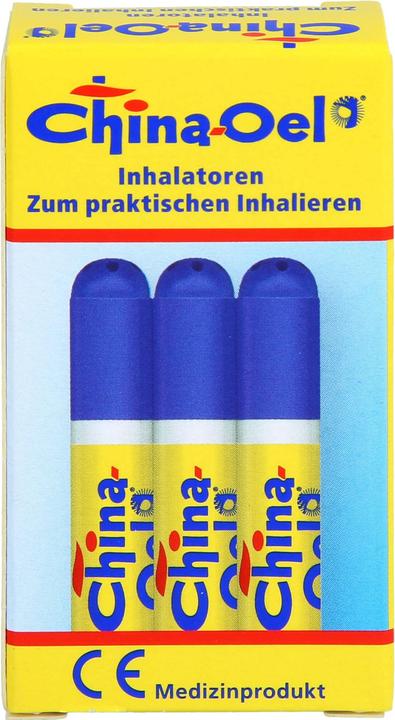 Produktbild China-Oel Inhalatoren zum praktischen Inhalieren, 3 St. Inhalierhilfe