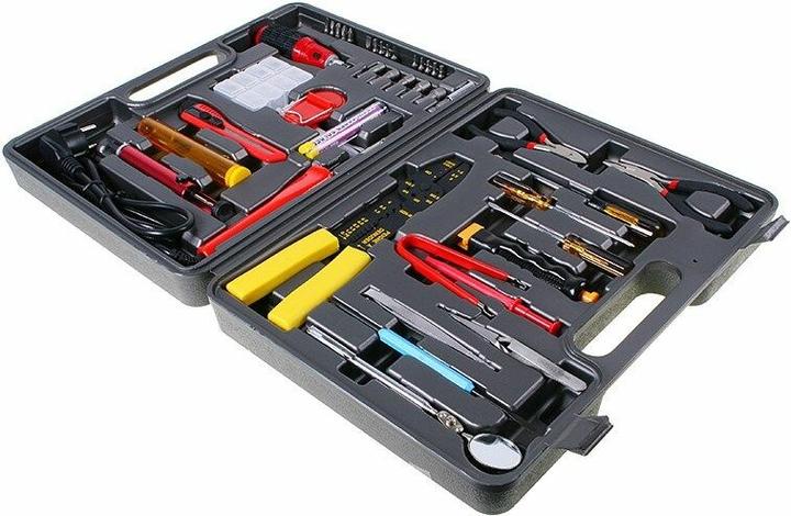 InLine Werkzeugset für Computer und Elektronik, 61-teilig