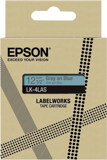 Immagine prodotto Epson Blu morbido/grigio 12 mm LK-4LAS