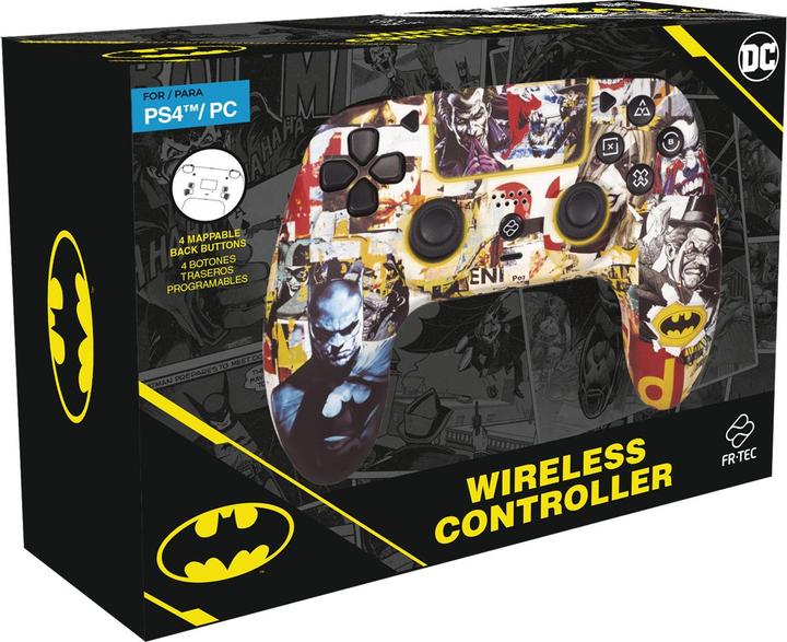Actual product image Blade PS4 DC Wireless Gamepad Batman Compatible with PC and PS4 (PS4, PC)