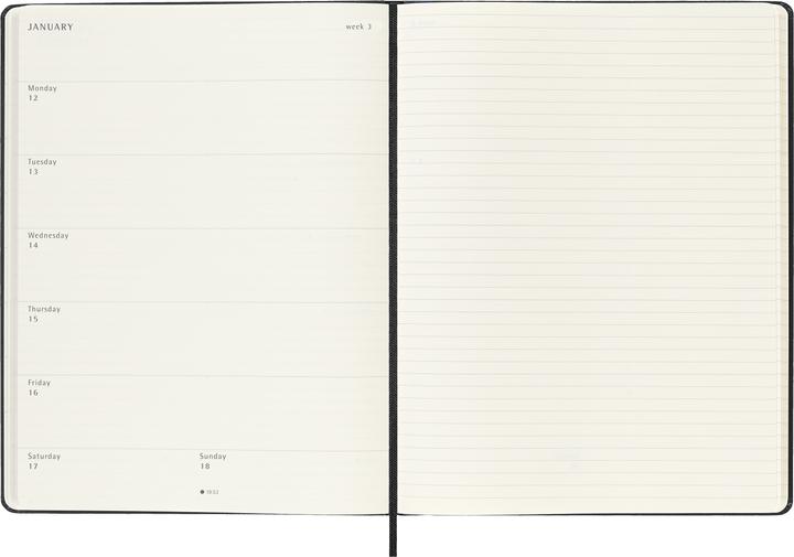 Immagine prodotto Moleskine WONK 2026 XL HC Swrz (19 x 25 cm, Inglese)