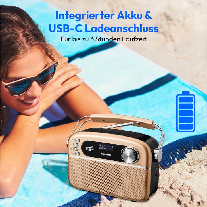 Produktbild Medion Life E66809 (UKW, DAB+, Bluetooth)