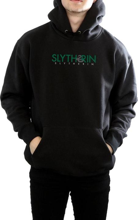 Produktbild Slytherin Text Kapuzenpullover (S)