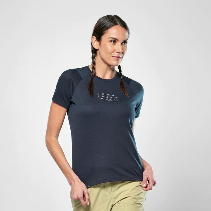 Actual product image Salewa Eagle Poem Dry'Ton T-Shirt Da (42)