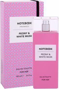 Actual product image Notebook Fragrances Peony & White Musk (Eau de toilette, 100 ml)