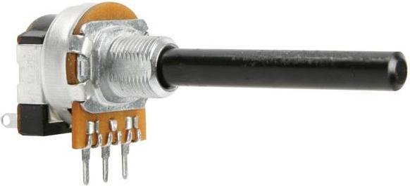 Actual product image OMEG Potmeter Mono Lin 10k With Switch