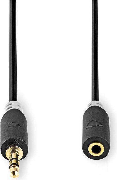 Produktbild Nedis 3,5 mm Stereo-Audiokabel mit 3 Buchsen (2 m, 3.5mm Klinke (AUX))