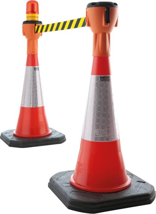 Produktbild HP Autozubehör Leitkegelaufsatz ALCT Gurtband 9 m orange