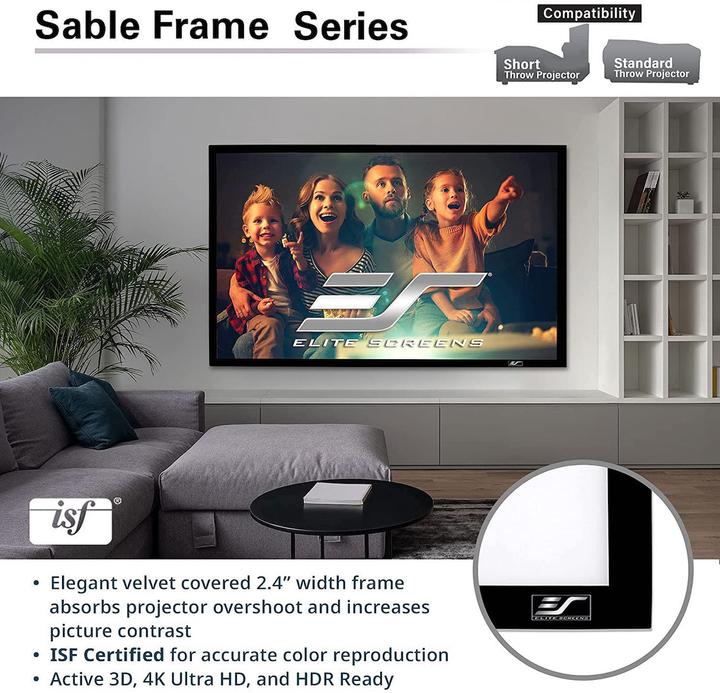 Actual product image Elite Screens Sable Frame (92", 16:9)