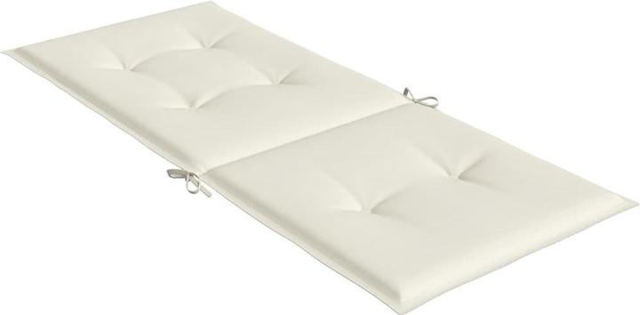 Produktbild VidaXL Hochlehner-Auflagen 6 Stk. Stoff (120 x 50 x 4 cm)