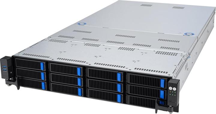 Produktbild ASUS Server RS720A-E12-RS12/10G/2.6kW/8NVMe/GPU (AMD Epyc 9004 series)