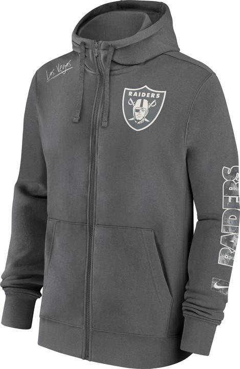 Actual product image Nike Las Vegas Raiders Full-Zip Fleece Hoodie XL (XL)