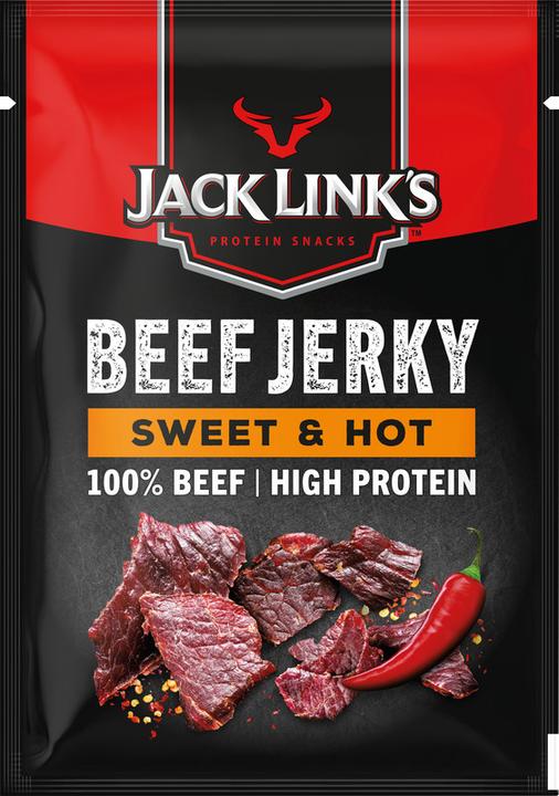 Image du produit Jack Link's Collation à base de viande Boeuf séché sucré et chaud (25 g)