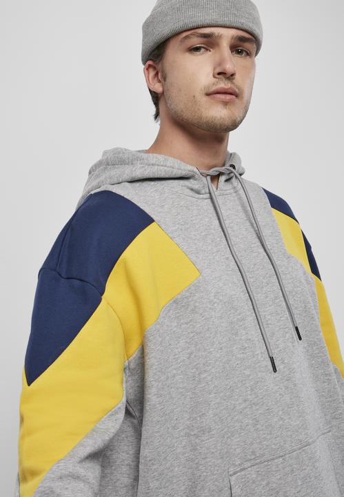 Actual product image Urban Classics Oversize 3-Tone Hoody (XXL)