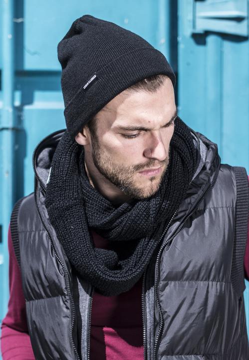 Actual product image Urban Classics Basic Flap Beanie (One size)