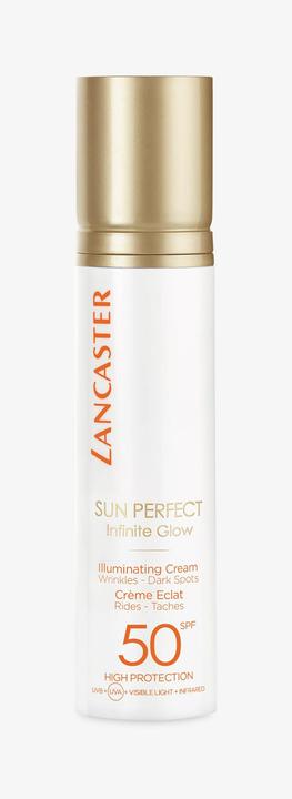 Actual product image Lancaster Sun Perfect Infinite Glow (Sun cream face, SPF 50, 50 ml, 104 g)
