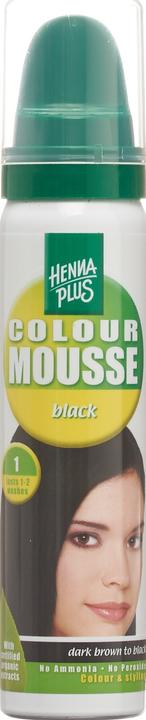 Hennaplus Colour Mousse (1 Black)