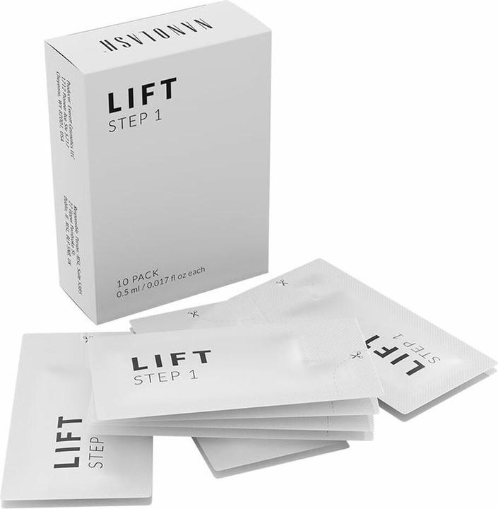 Actual product image NoName Step 1 Lift 10 Sachets Lash Lift and Lamination Activator (Artificial eyelashes)