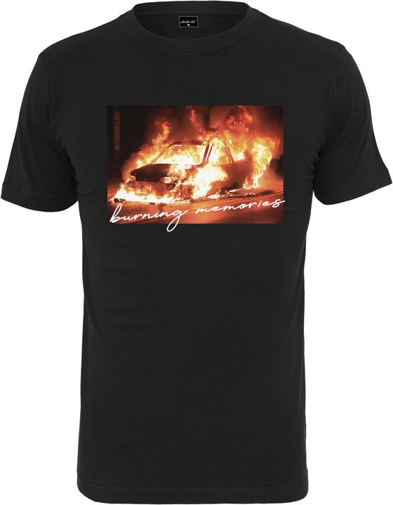 Actual product image Mister Tee Burning Car Tee (XXL)