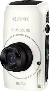 Produktbild Canon IXUS 300 HS, 10 Mpixel CMOS Sensor, 3.8x Zoom, Weiss (1/2,3'')