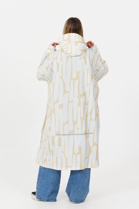 Actual product image After Essentials Rain Poncho - Outdoor Shades (One size)
